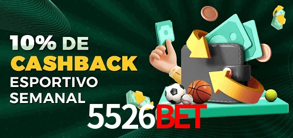 10% de bônus de cashback na 5526bet